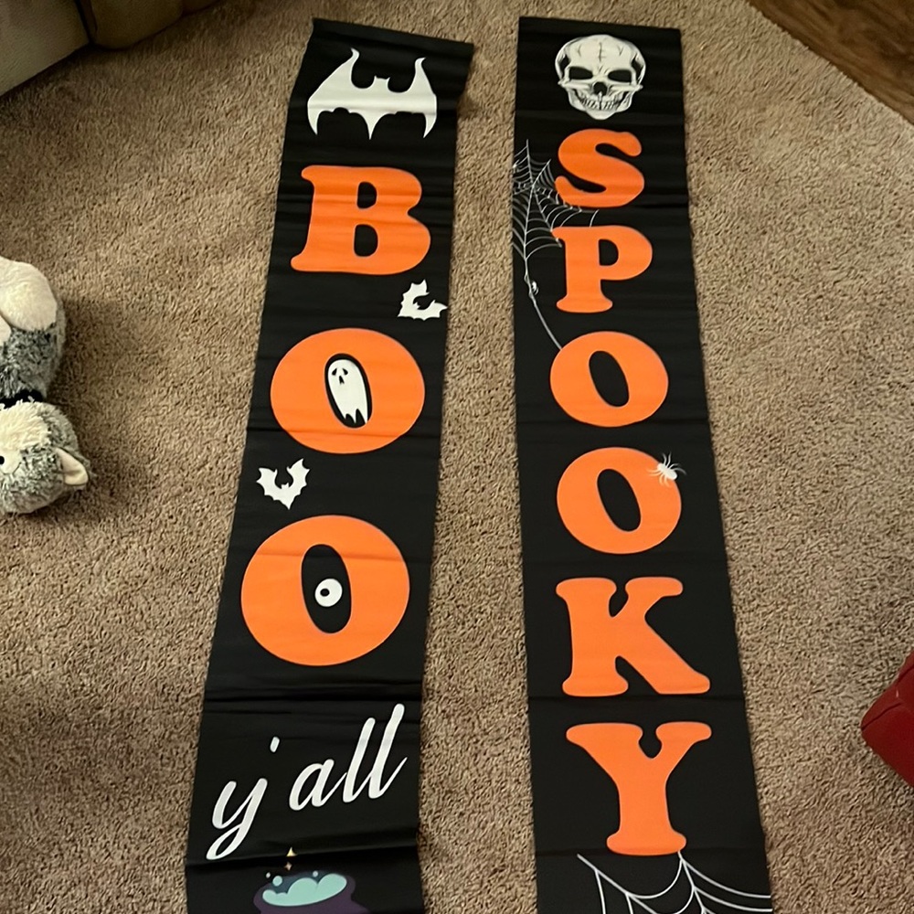 🎃👻 (4/$25) Halloween banners